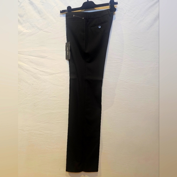 Dolce & Gabbana, Low rise Straight leg Wool Trouser Pants (Italian Size 40/US 4) - Picture 3 of 16